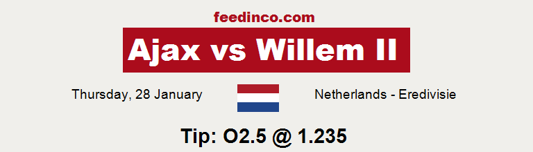 Ajax v Willem II Prediction Ajax v Willem II Prediction