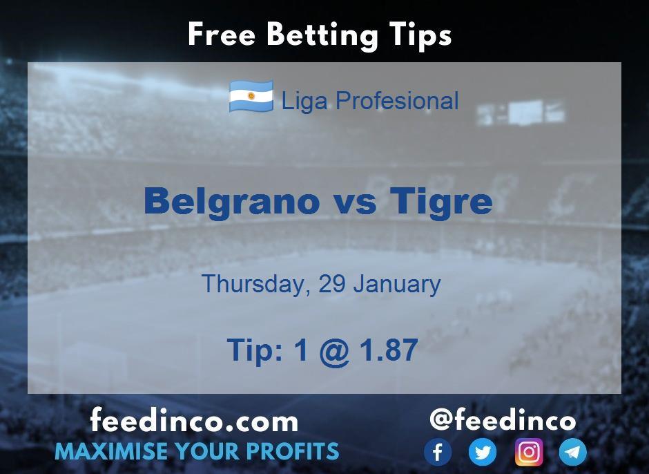 Belgrano vs Tigre Prediction Belgrano vs Tigre Prediction