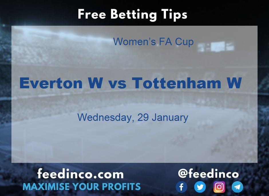 Everton W vs Tottenham W Prediction