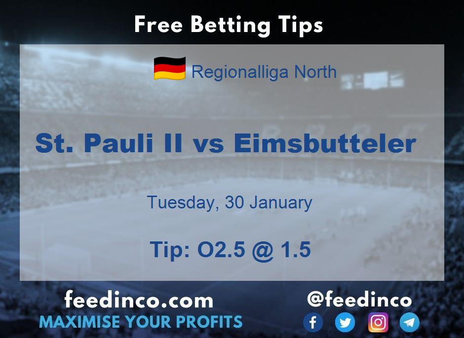 St. Pauli II vs Eimsbutteler Prediction