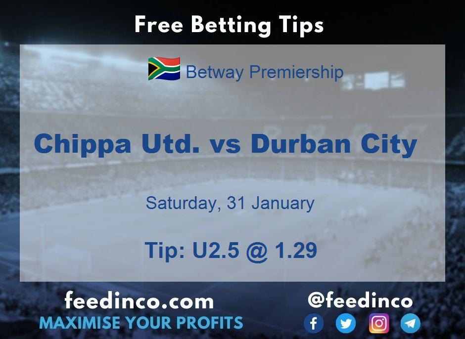 Chippa Utd. vs Durban City Prediction Chippa Utd. vs Durban City Prediction