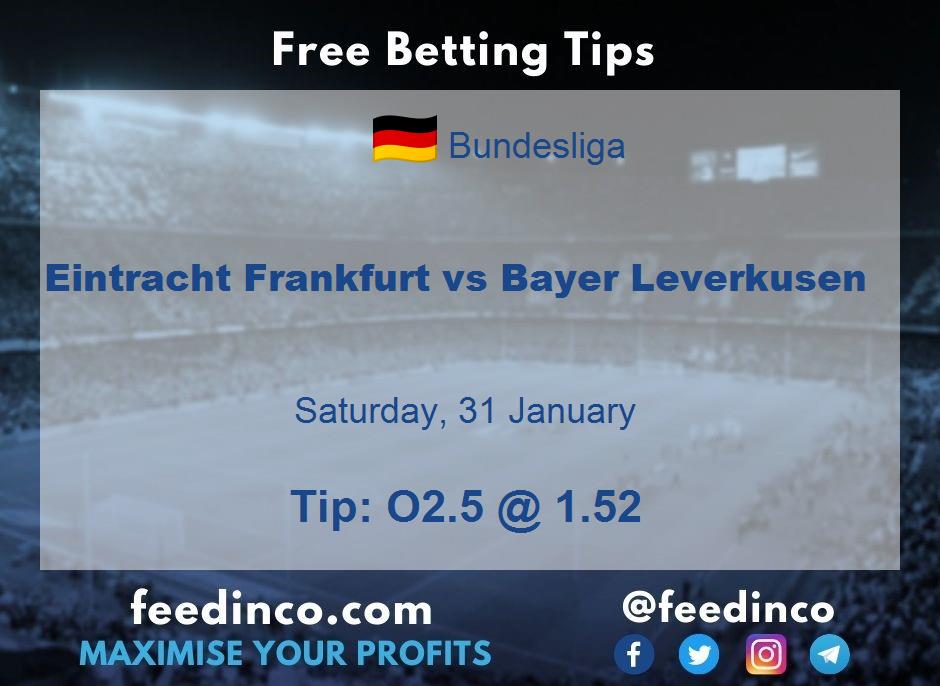 Eintracht Frankfurt vs Bayer Leverkusen Prediction