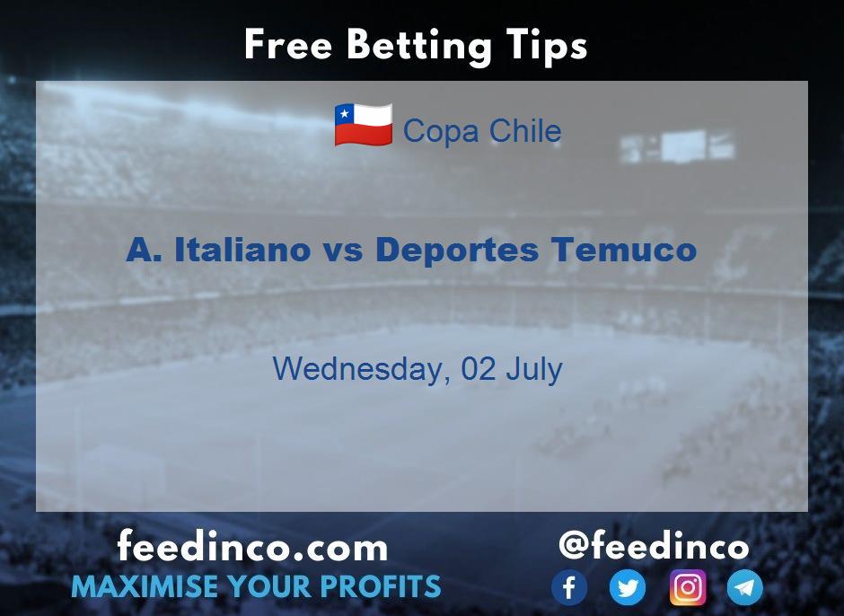 A. Italiano vs Deportes Temuco Prediction A. Italiano vs Deportes Temuco Prediction