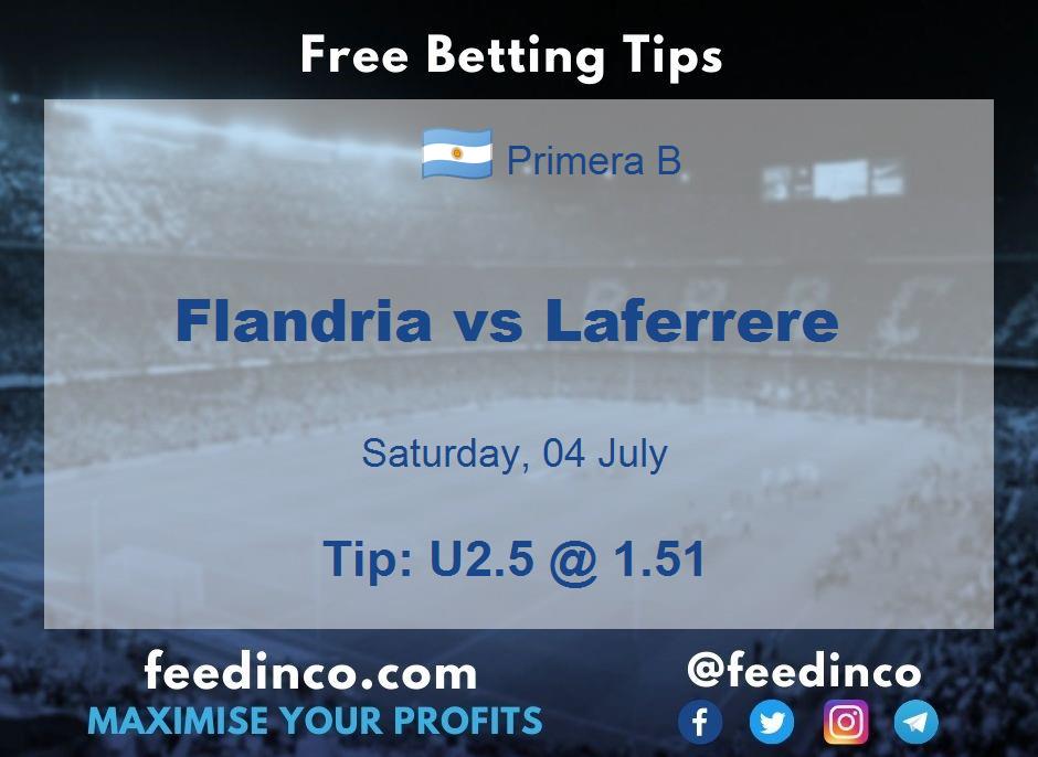 Flandria vs Laferrere Prediction