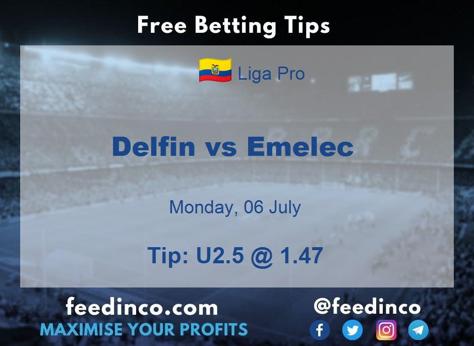 Delfin vs Emelec Prediction Delfin vs Emelec Prediction