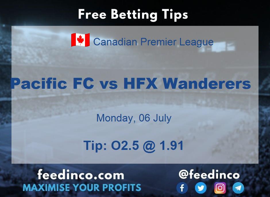 Pacific FC vs HFX Wanderers Prediction Pacific FC vs HFX Wanderers Prediction