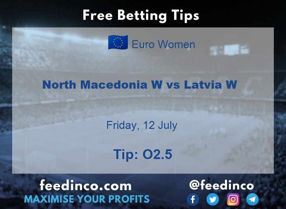 North Macedonia W vs Latvia W Prediction