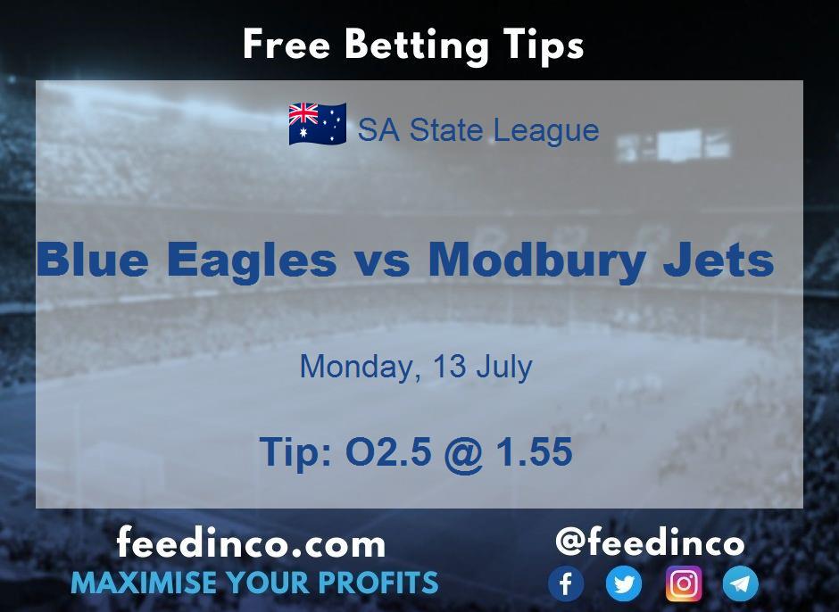 Blue Eagles vs Modbury Jets Prediction Blue Eagles vs Modbury Jets Prediction