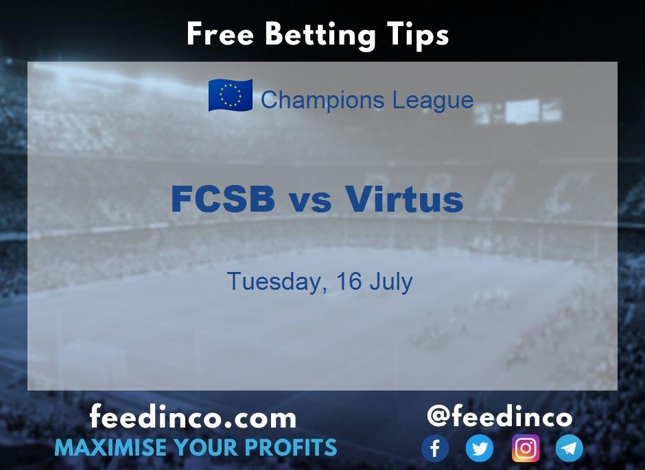 FCSB vs Virtus Prediction