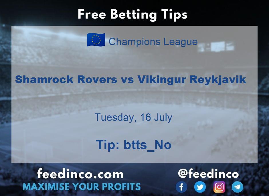 Shamrock Rovers vs Vikingur Reykjavik Prediction