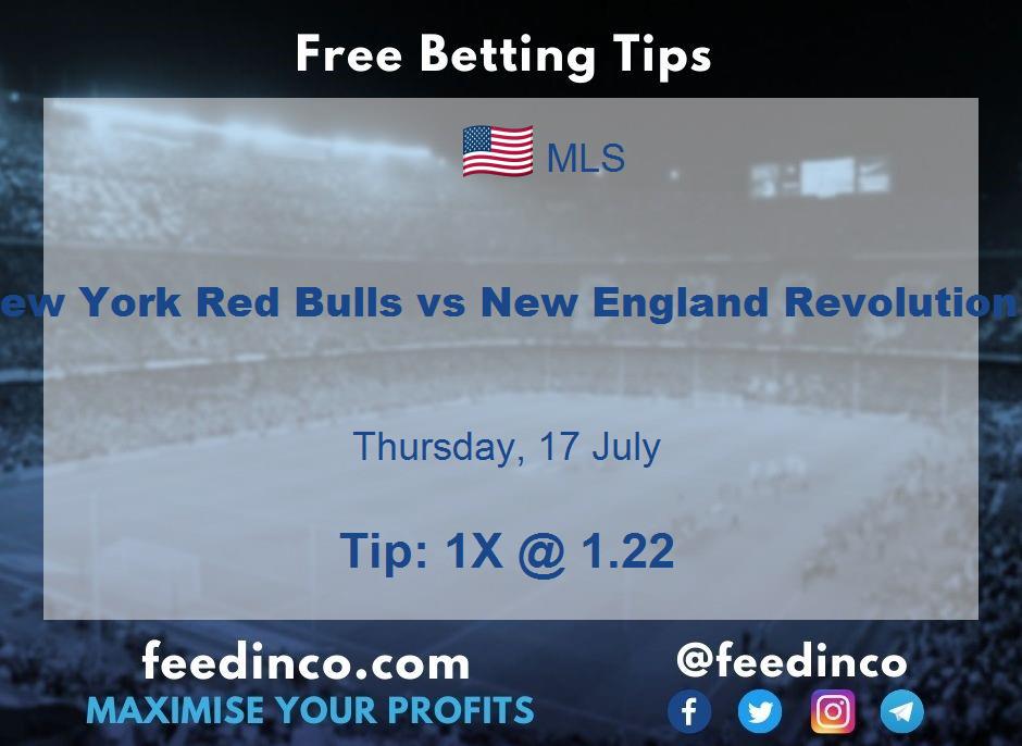 New York Red Bulls vs New England Revolution Prediction New York Red Bulls vs New England Revolution Prediction