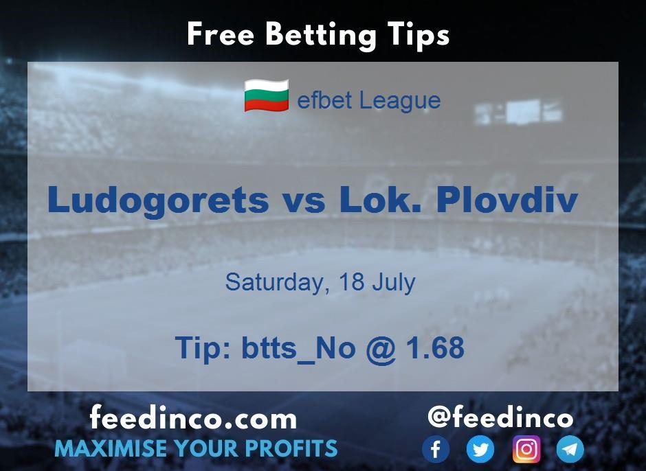 Ludogorets vs Lok. Plovdiv Prediction Ludogorets vs Lok. Plovdiv Prediction