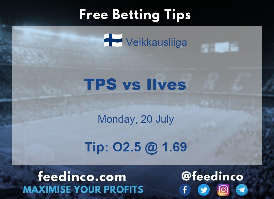 TPS vs Ilves Prediction TPS vs Ilves Prediction