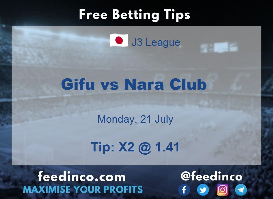 Gifu vs Nara Club Prediction Gifu vs Nara Club Prediction