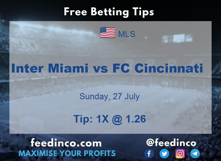 Inter Miami vs FC Cincinnati Prediction Inter Miami vs FC Cincinnati Prediction