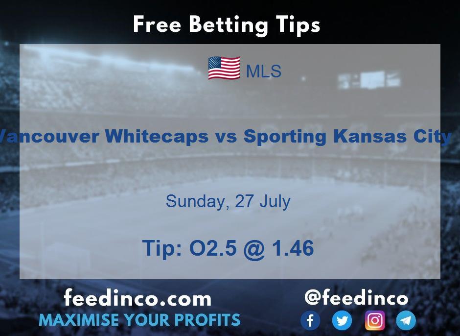 Vancouver Whitecaps vs Sporting Kansas City Prediction Vancouver Whitecaps vs Sporting Kansas City Prediction