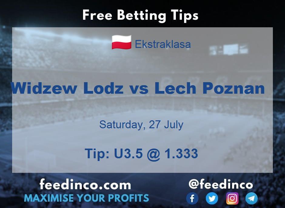 Widzew Lodz vs Lech Poznan Prediction