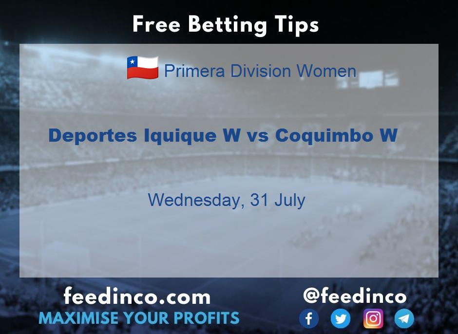 Deportes Iquique W vs Coquimbo W Prediction