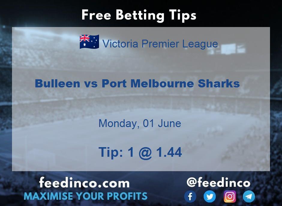 Bulleen vs Port Melbourne Sharks Prediction