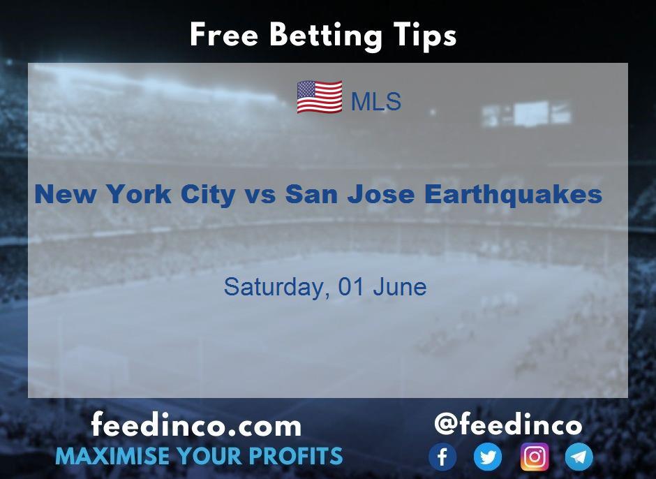 New York City vs San Jose Earthquakes Prediction