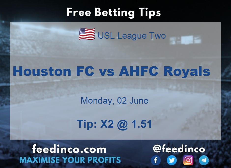 Houston FC vs AHFC Royals Prediction Houston FC vs AHFC Royals Prediction