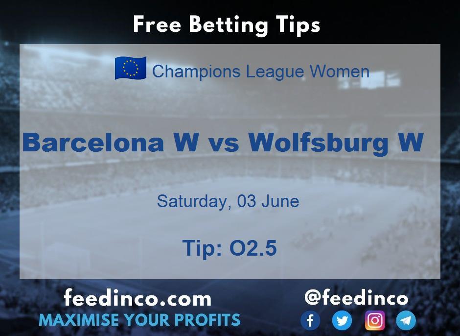 Barcelona W vs Wolfsburg W Prediction Barcelona W vs Wolfsburg W Prediction