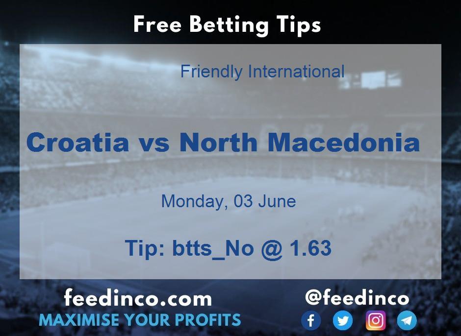 Croatia vs North Macedonia Prediction