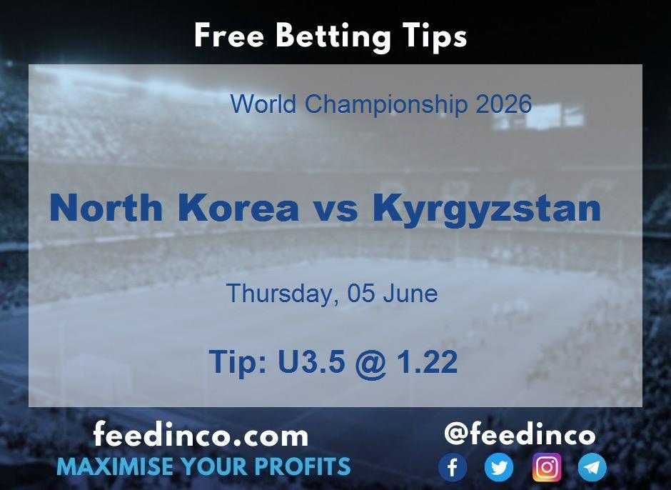 North Korea vs Kyrgyzstan Prediction