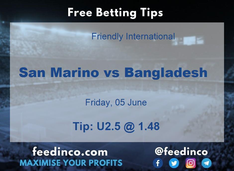 San Marino vs Bangladesh Prediction San Marino vs Bangladesh Prediction
