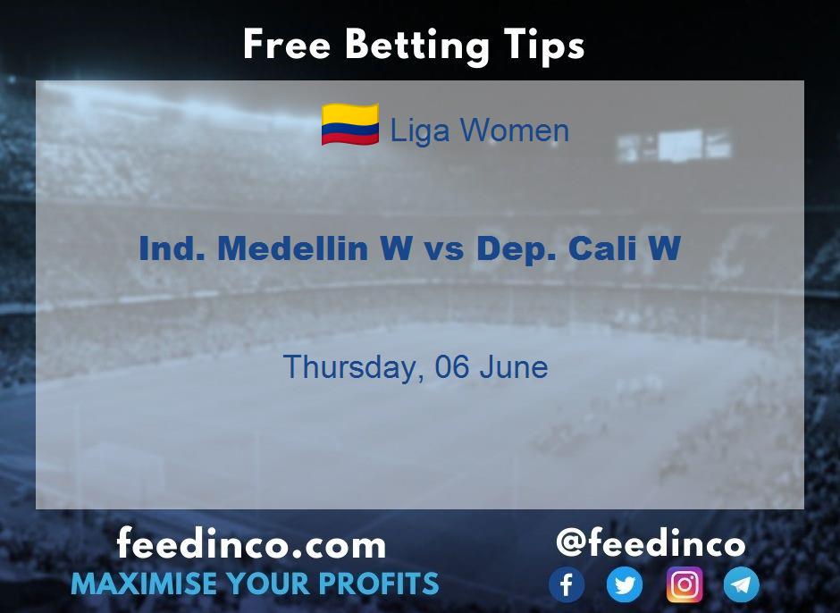 Ind. Medellin W vs Dep. Cali W Prediction