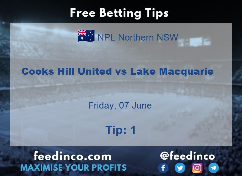 Cooks Hill United vs Lake Macquarie Prediction