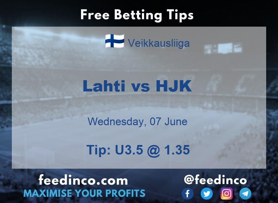 Lahti vs HJK Prediction Lahti vs HJK Prediction