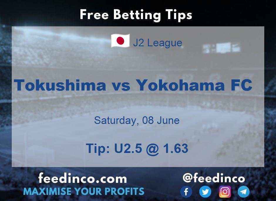 Tokushima vs Yokohama FC Prediction