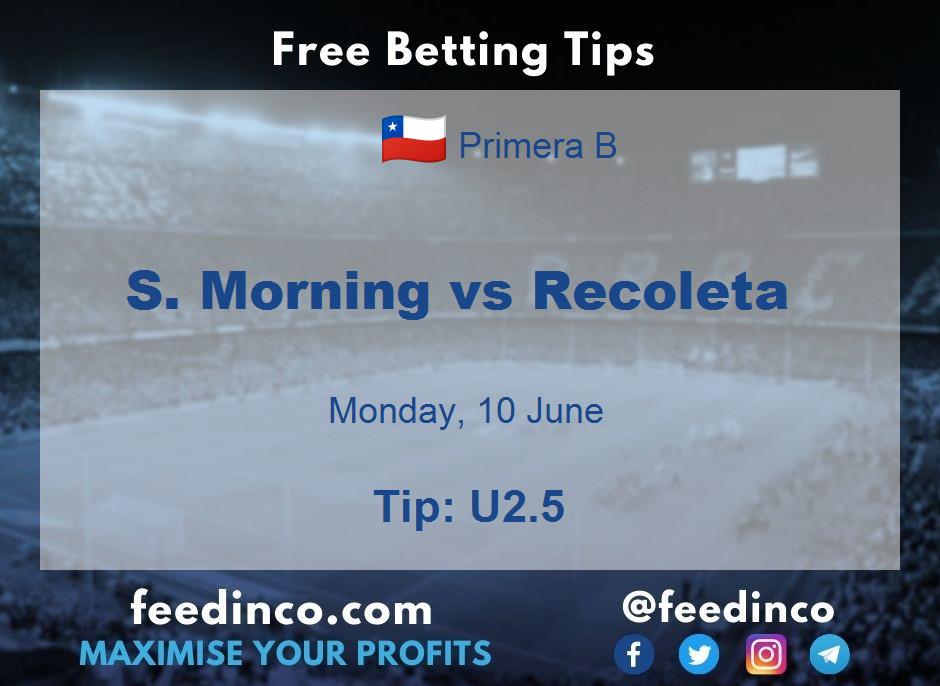 S. Morning vs Recoleta Prediction