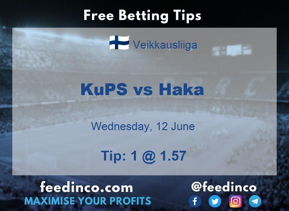 KuPS vs Haka Prediction