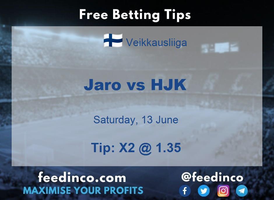 Jaro vs HJK Prediction Jaro vs HJK Prediction
