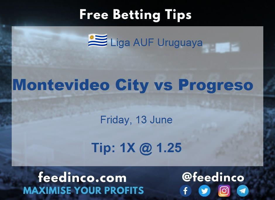 Montevideo City vs Progreso Prediction Montevideo City vs Progreso Prediction