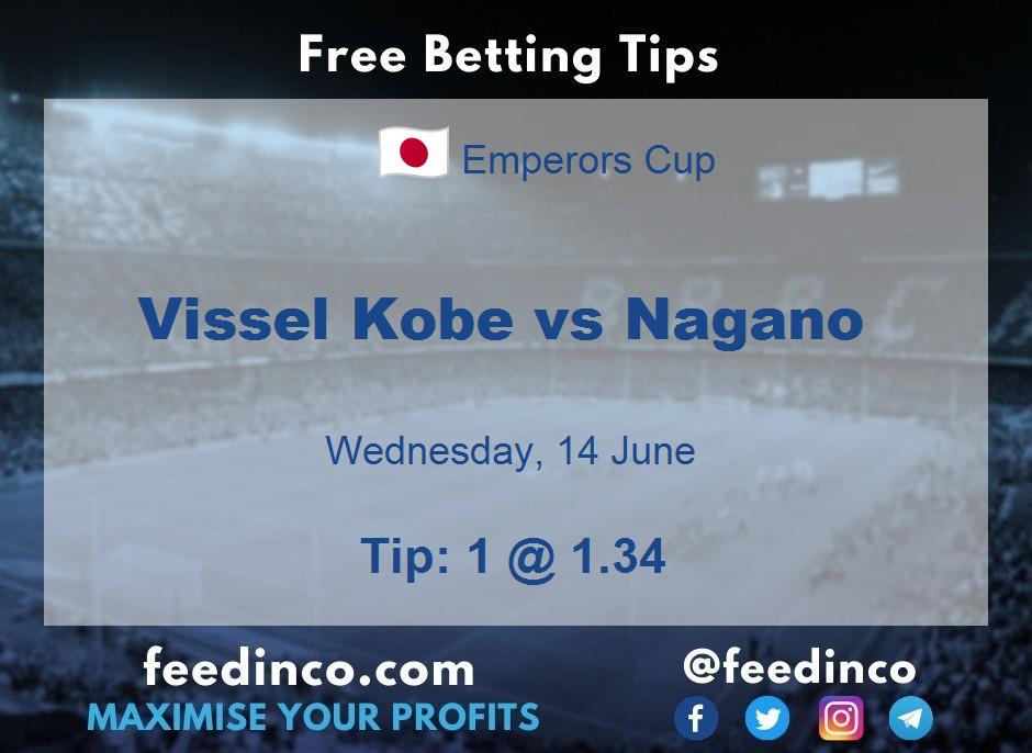 Vissel Kobe vs Nagano Prediction