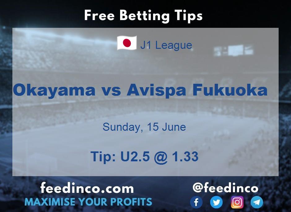 Okayama vs Avispa Fukuoka Prediction Okayama vs Avispa Fukuoka Prediction