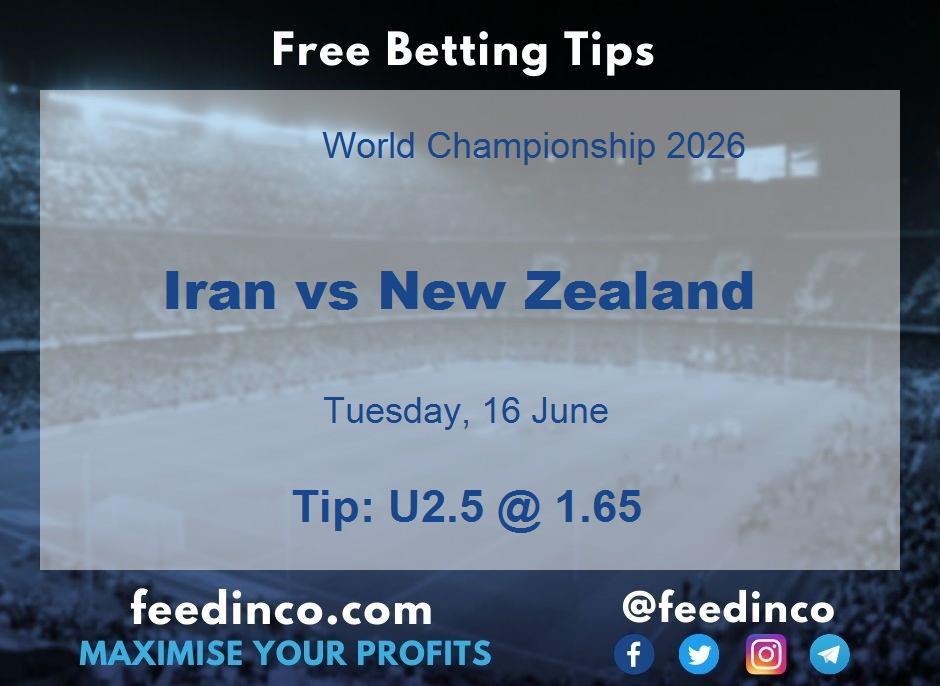 Iran vs New Zealand Prediction Iran vs New Zealand Prediction
