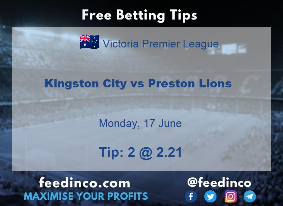 Kingston City vs Preston Lions Prediction