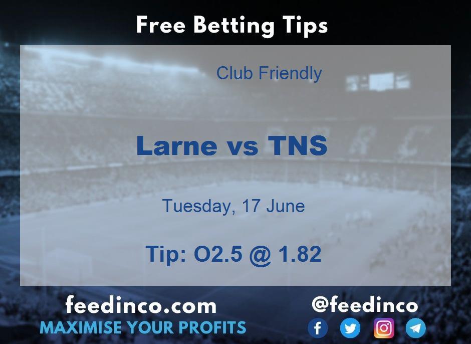 Larne vs TNS Prediction Larne vs TNS Prediction