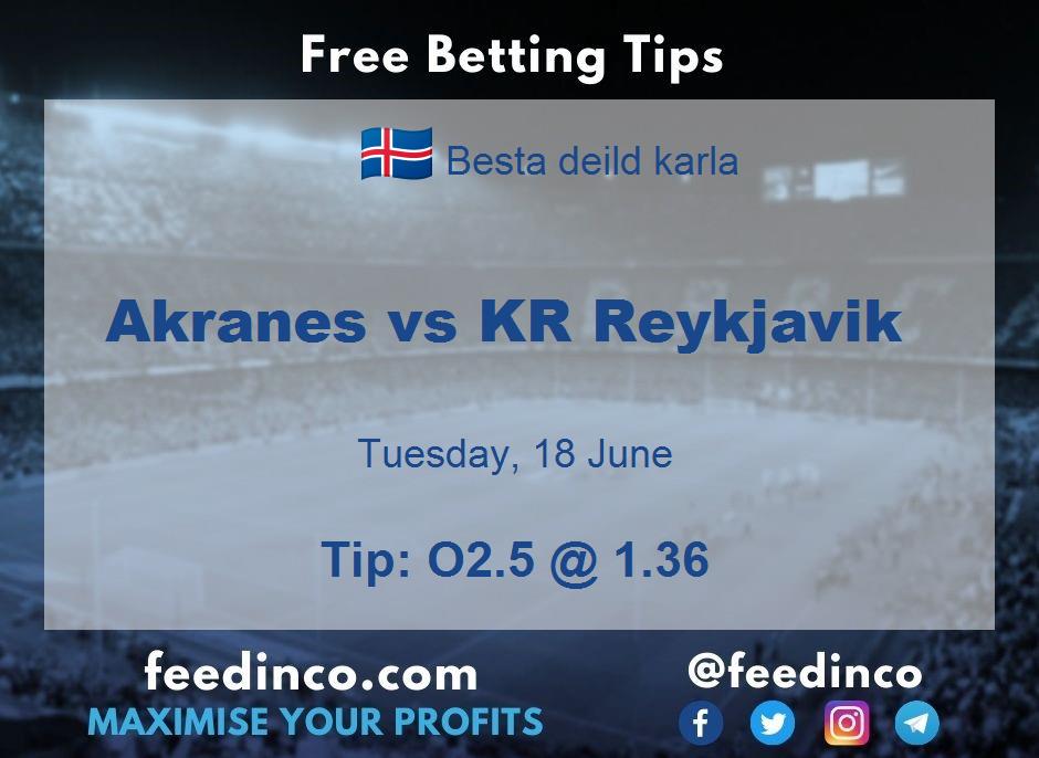 Akranes vs KR Reykjavik Prediction