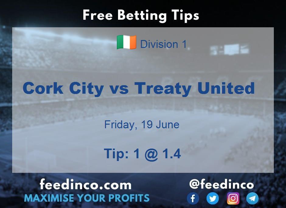 Cork City vs Treaty United Prediction Cork City vs Treaty United Prediction