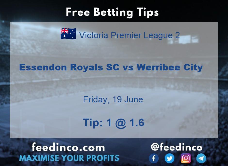 Essendon Royals SC vs Werribee City Prediction