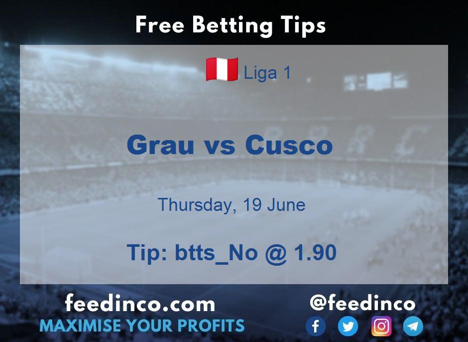 Grau vs Cusco Prediction Grau vs Cusco Prediction