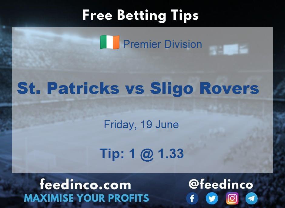 St. Patricks vs Sligo Rovers Prediction St. Patricks vs Sligo Rovers Prediction