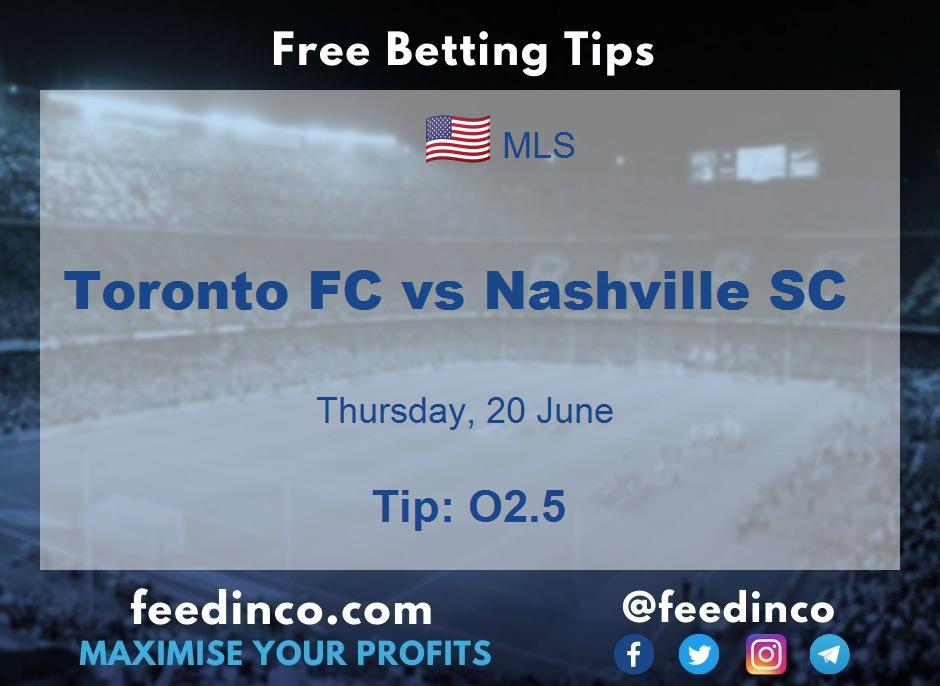 Toronto FC vs Nashville SC Prediction