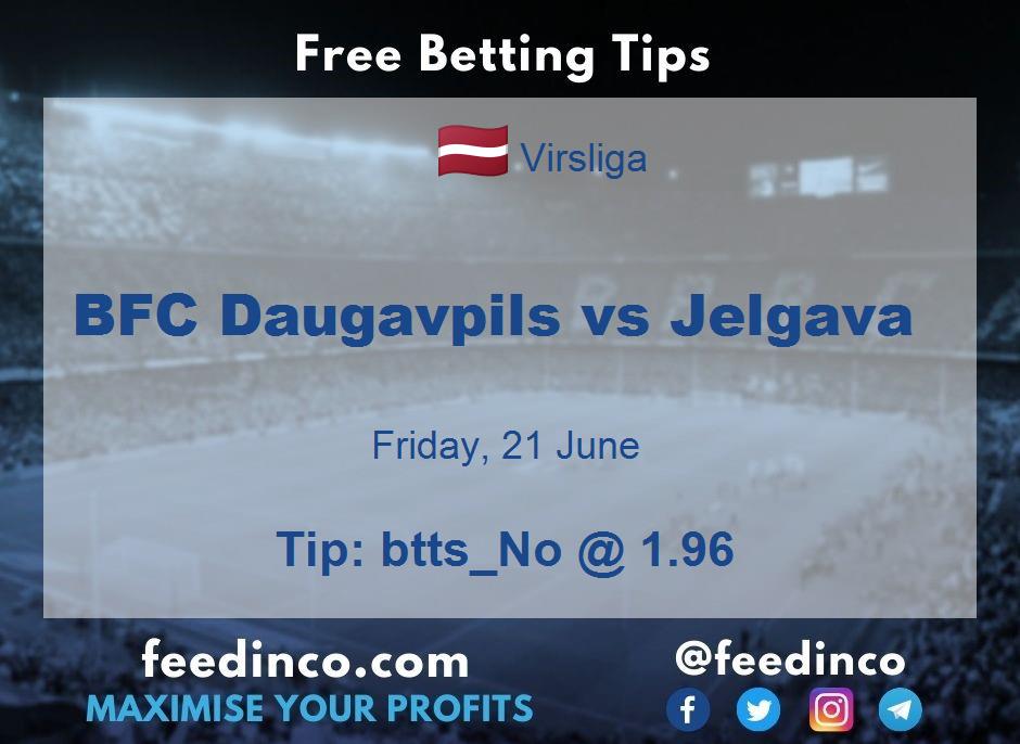 BFC Daugavpils vs Jelgava Prediction