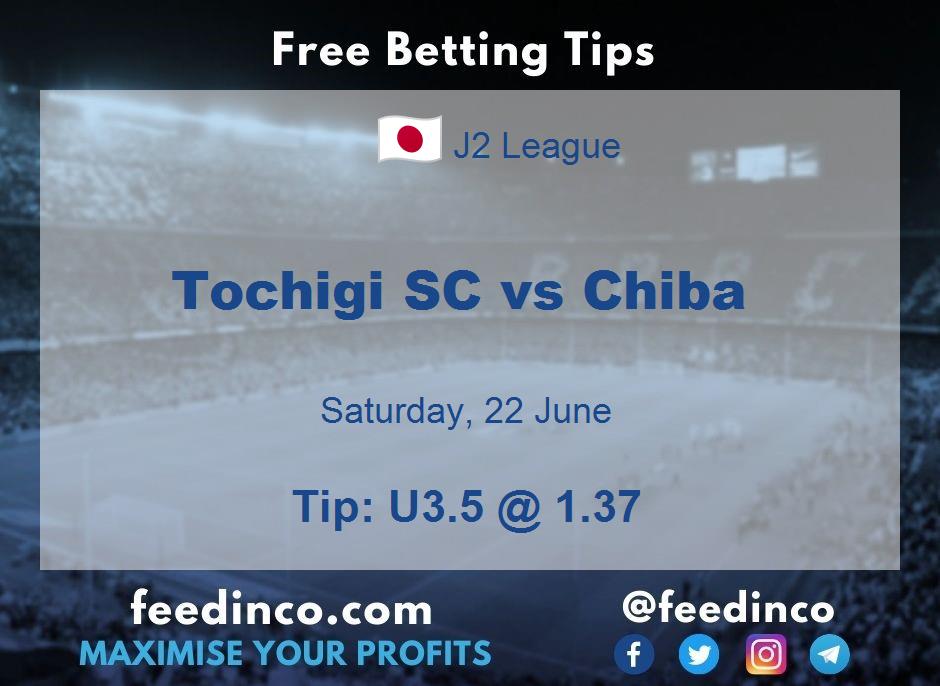 Tochigi SC vs Chiba Prediction